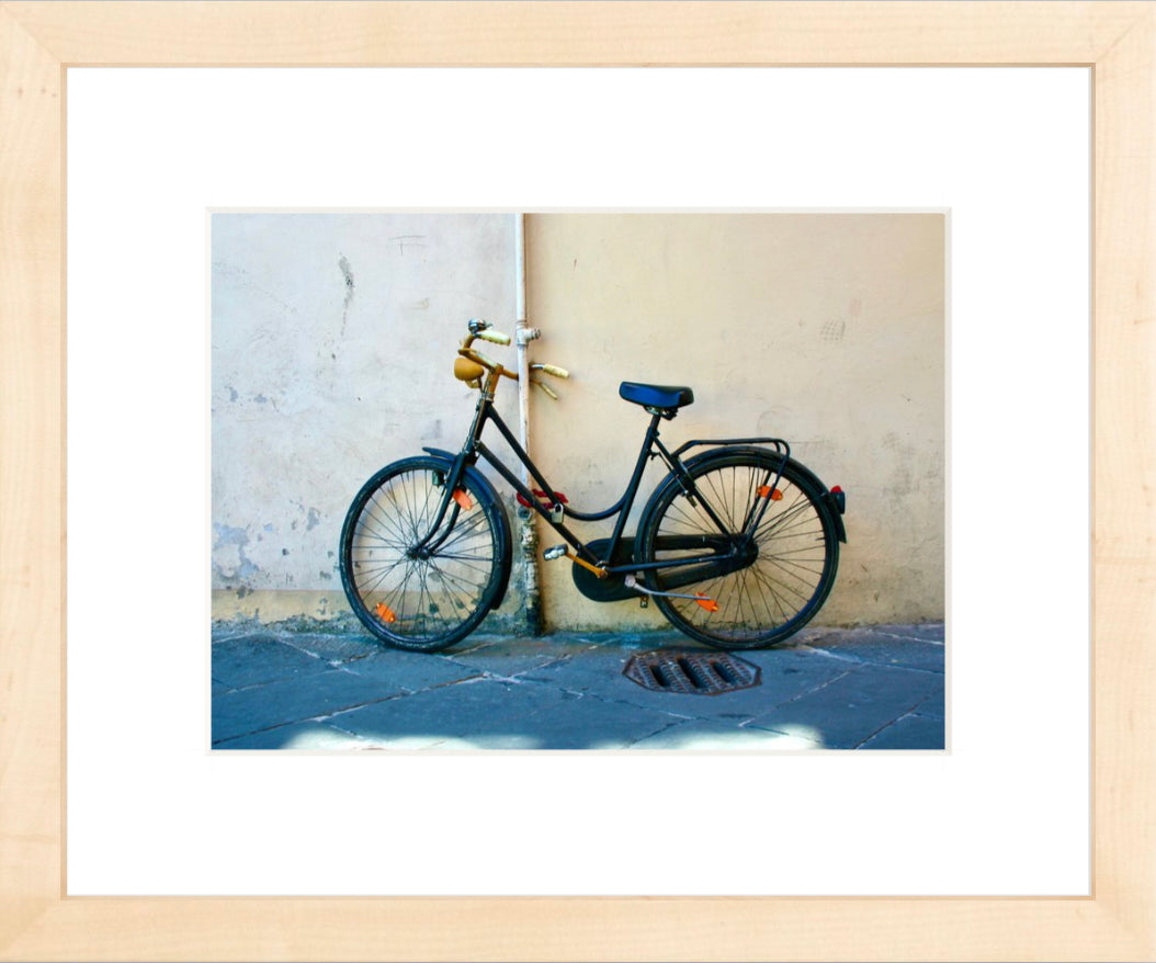Bicycle Street Photography #633, 10x12" Gallery Frame