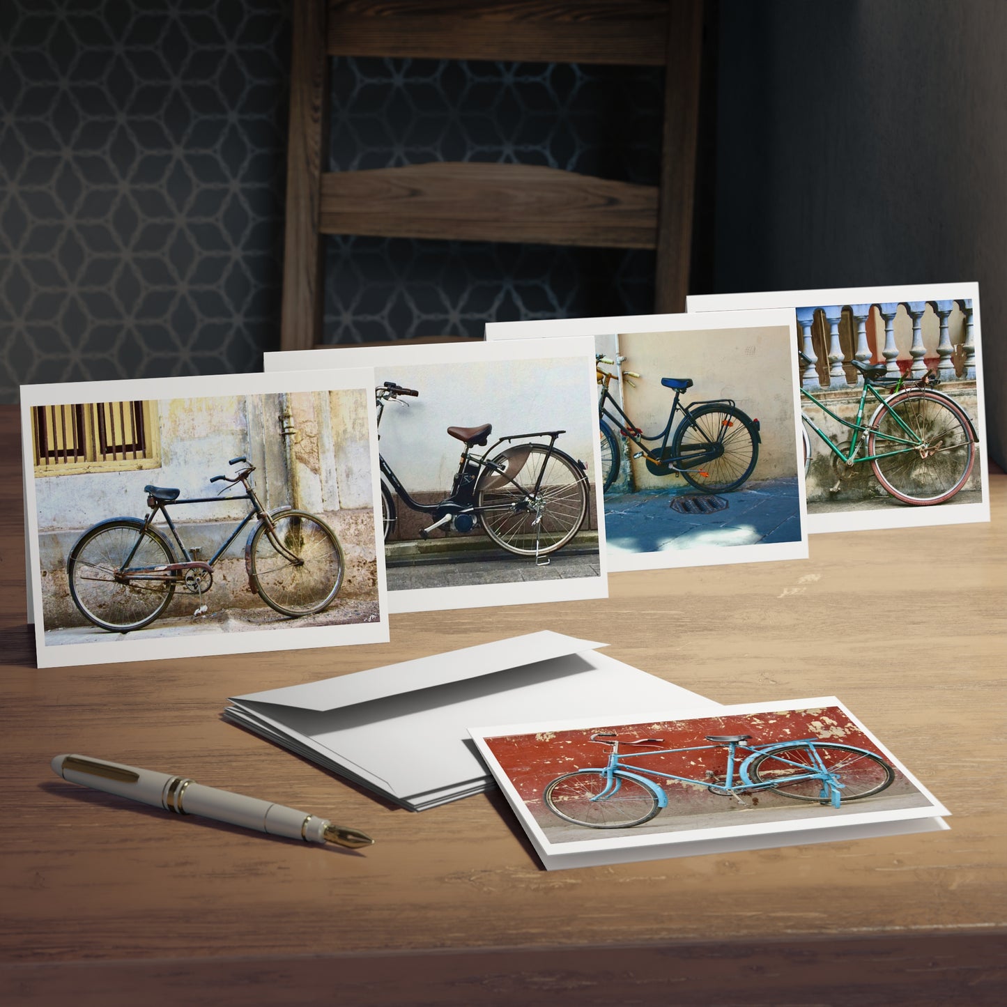 Bicycle Greeting Cards (5-Pack)